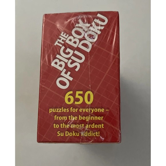 The Big Box Of Su Doku 650 Puzzles 3 Book Box Set Orion UK Numbers Games Brain - Picture 4 of 5